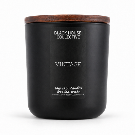 Vintage | Soy Wax Candle | Pineapple + Bergamot + White Cedar