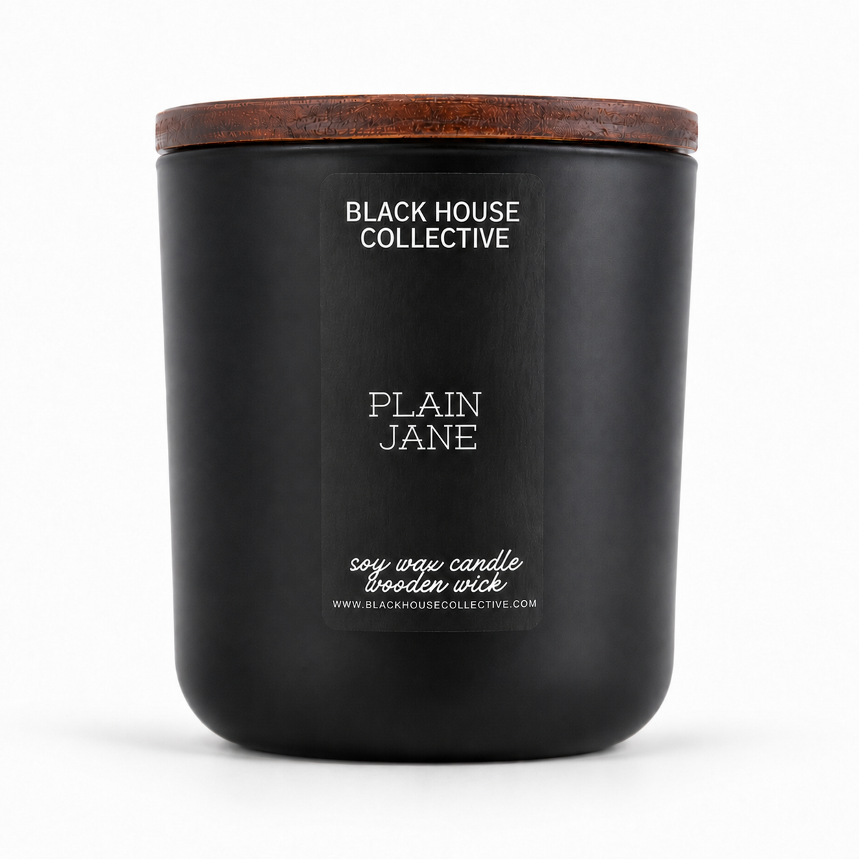 Plain Jane | Soy Wax Candle | Passionfruit + Patchouli