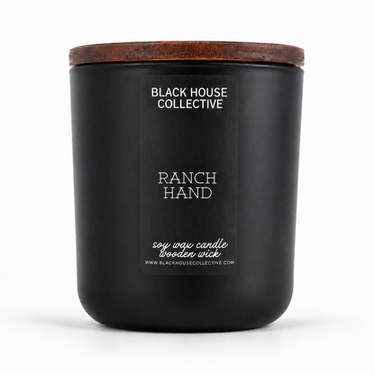 Ranch Hand | Soy Wax Candle | Fresh Worn Leather