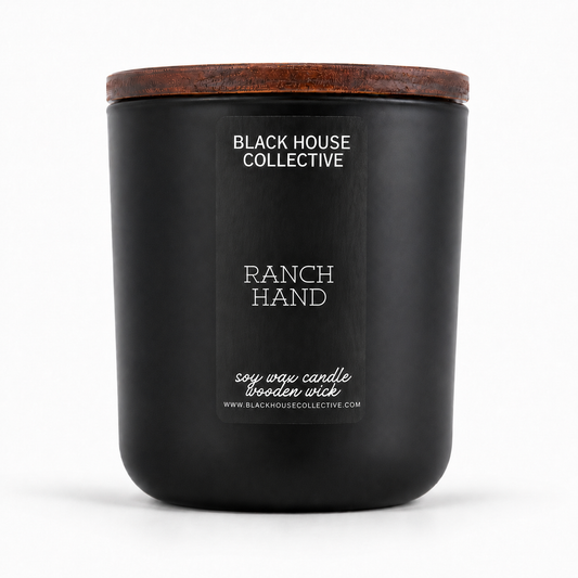 Ranch Hand | Soy Wax Candle | Fresh Worn Leather