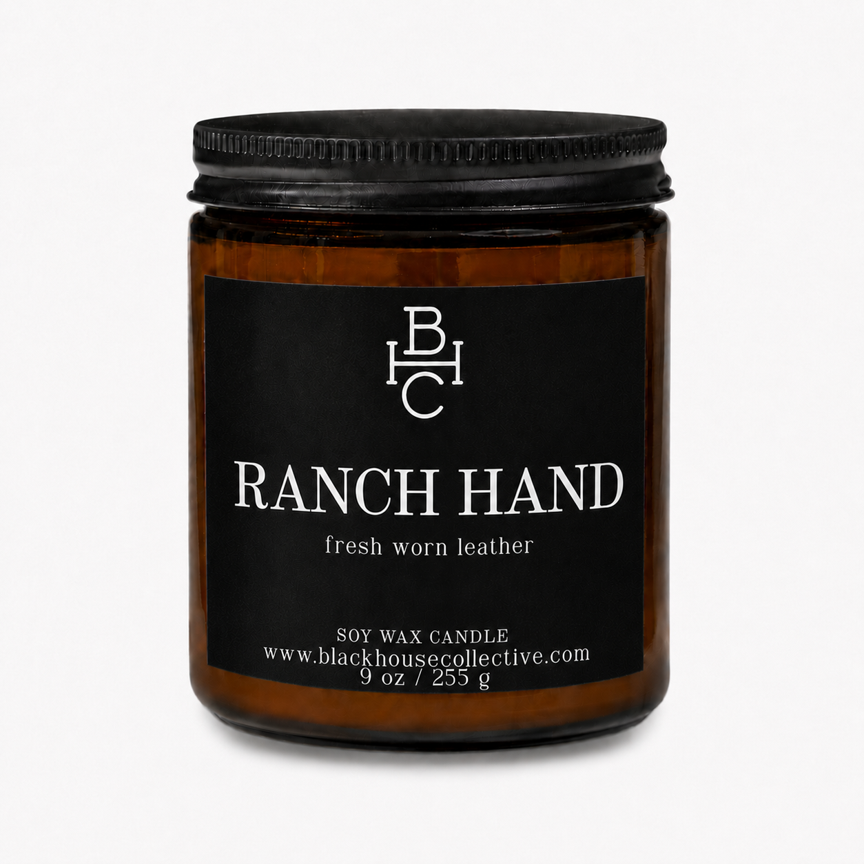 Ranch Hand | Soy Wax Candle | Fresh Worn Leather