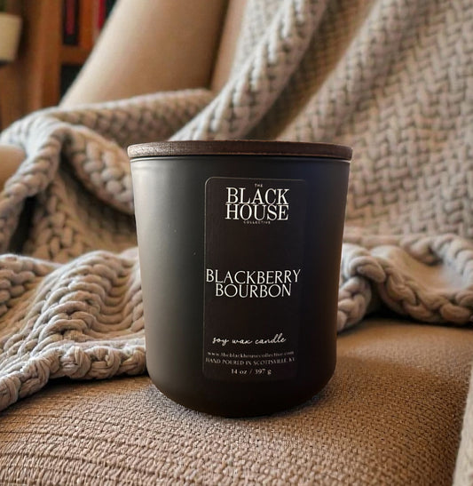 Blackberry Bourbon | Soy Wax Candle | Blackberry + Bourbon
