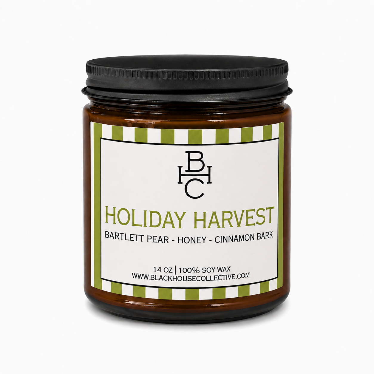 Holiday Harvest | Soy Wax Candle | Bartlett Pear + Honey