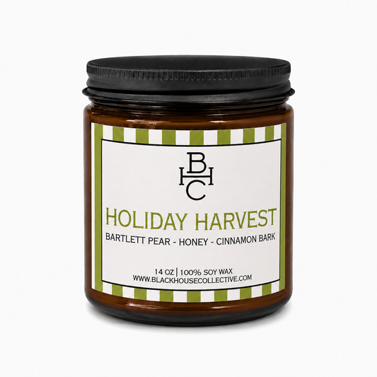 Holiday Harvest | Soy Wax Candle | Bartlett Pear + Honey